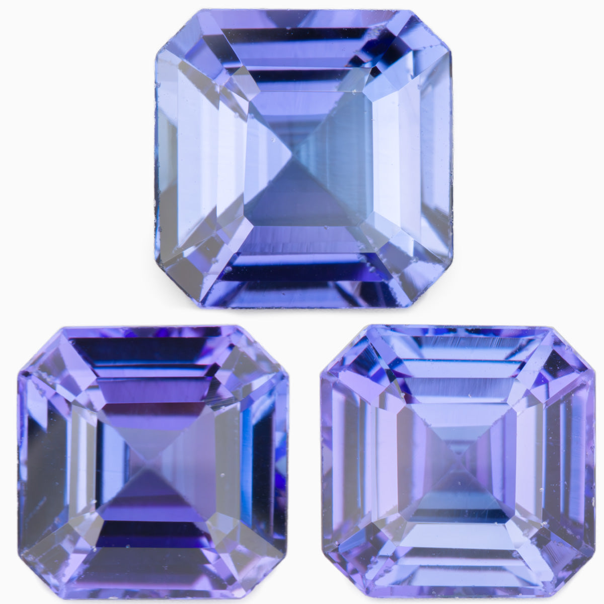 7-7.5mm Square Octagonal Tanzanite (TAEQ6575)