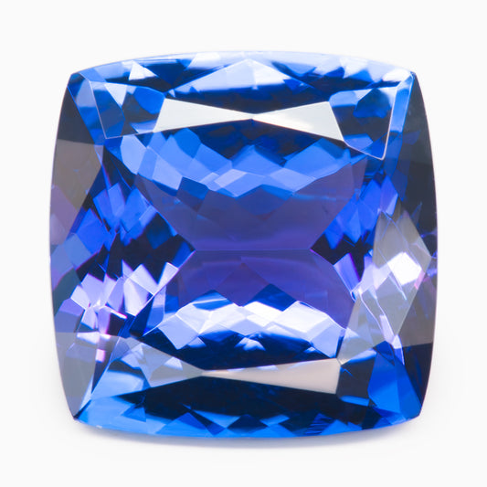 13.7x13.7mm Cushion Tanzanite (TAMX15)