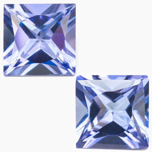 6.40mm Princess-Cut Tanzanite (TAQP65)