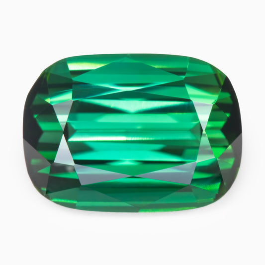 12x9mm Pair of Cushion Green Tourmaline (TOGCU003)