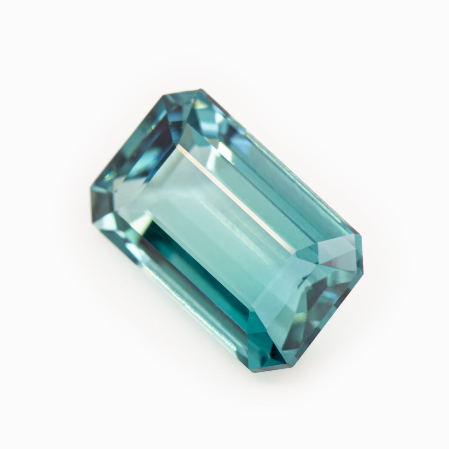 8.99x5.55mm Octagonal Teal Tourmaline Certificated (TOGE002)