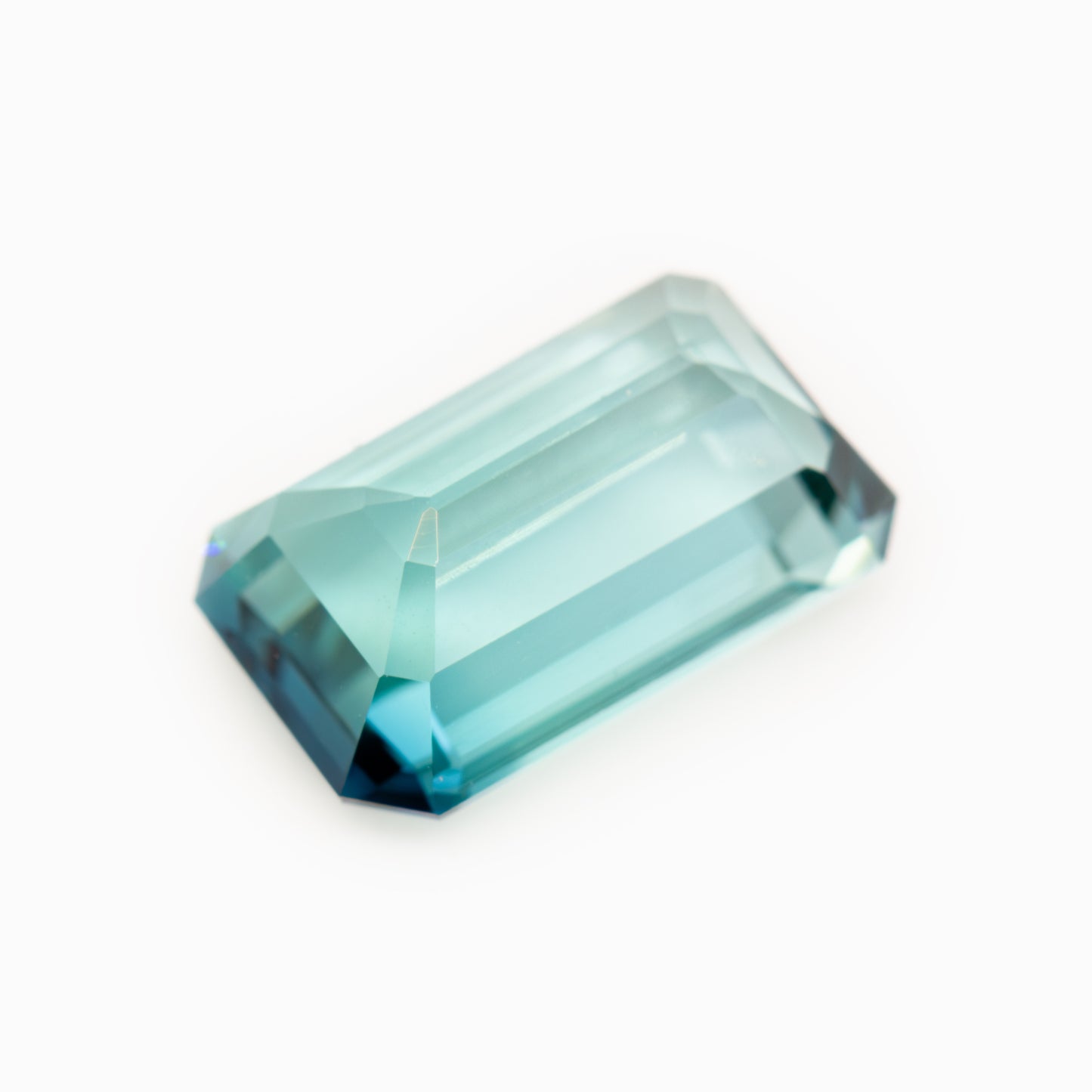8.99x5.55mm Octagonal Teal Tourmaline Certificated (TOGE002)