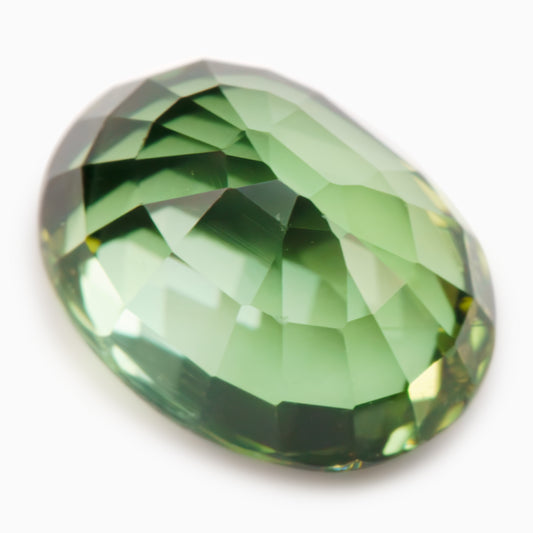 8.80x6.57mm Oval Green Tourmaline (TOGV011)