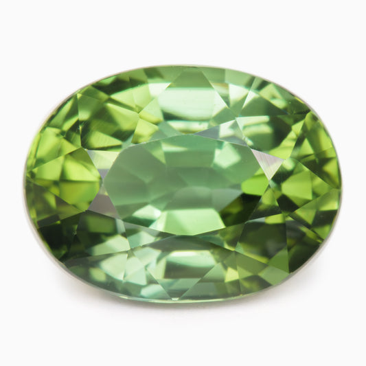 8.80x6.57mm Oval Green Tourmaline (TOGV011)