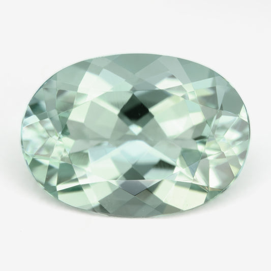 8x6mm Round Mint Green Tourmaline (TOGV86A)