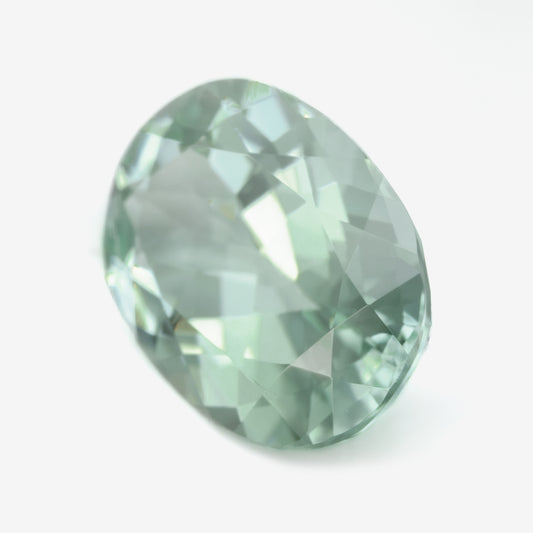 8x6mm Round Mint Green Tourmaline (TOGV86A)