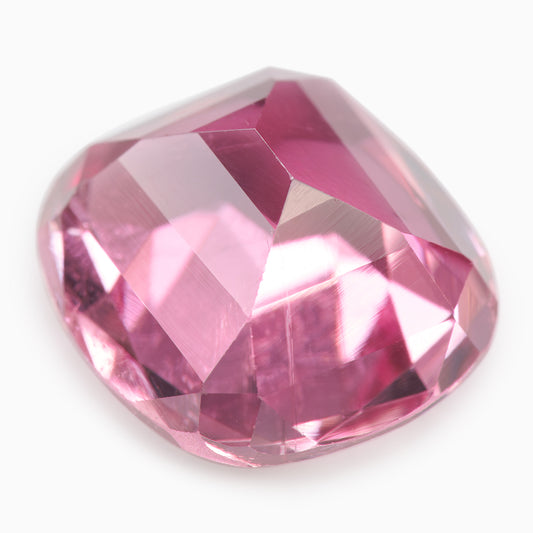 8.37x7.83mm Cushion Pink Tourmaline (TOPCU004)