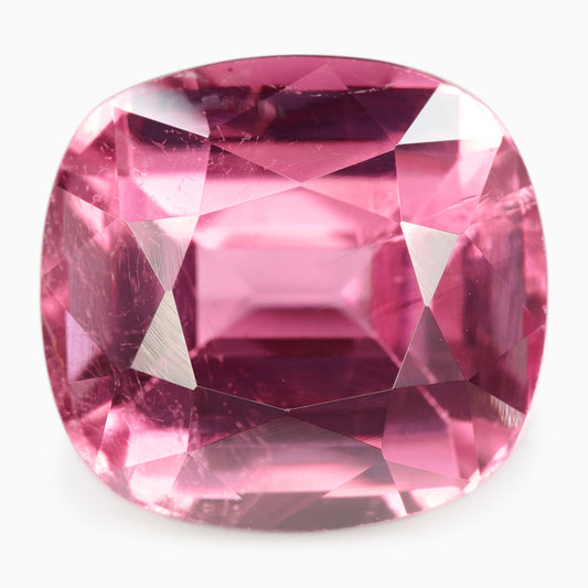 8.37x7.83mm Cushion Pink Tourmaline (TOPCU004)