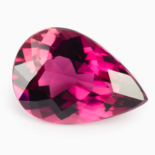 10.05x6.92mm Pear Shape Rubellite Tourmaline (TORP107)