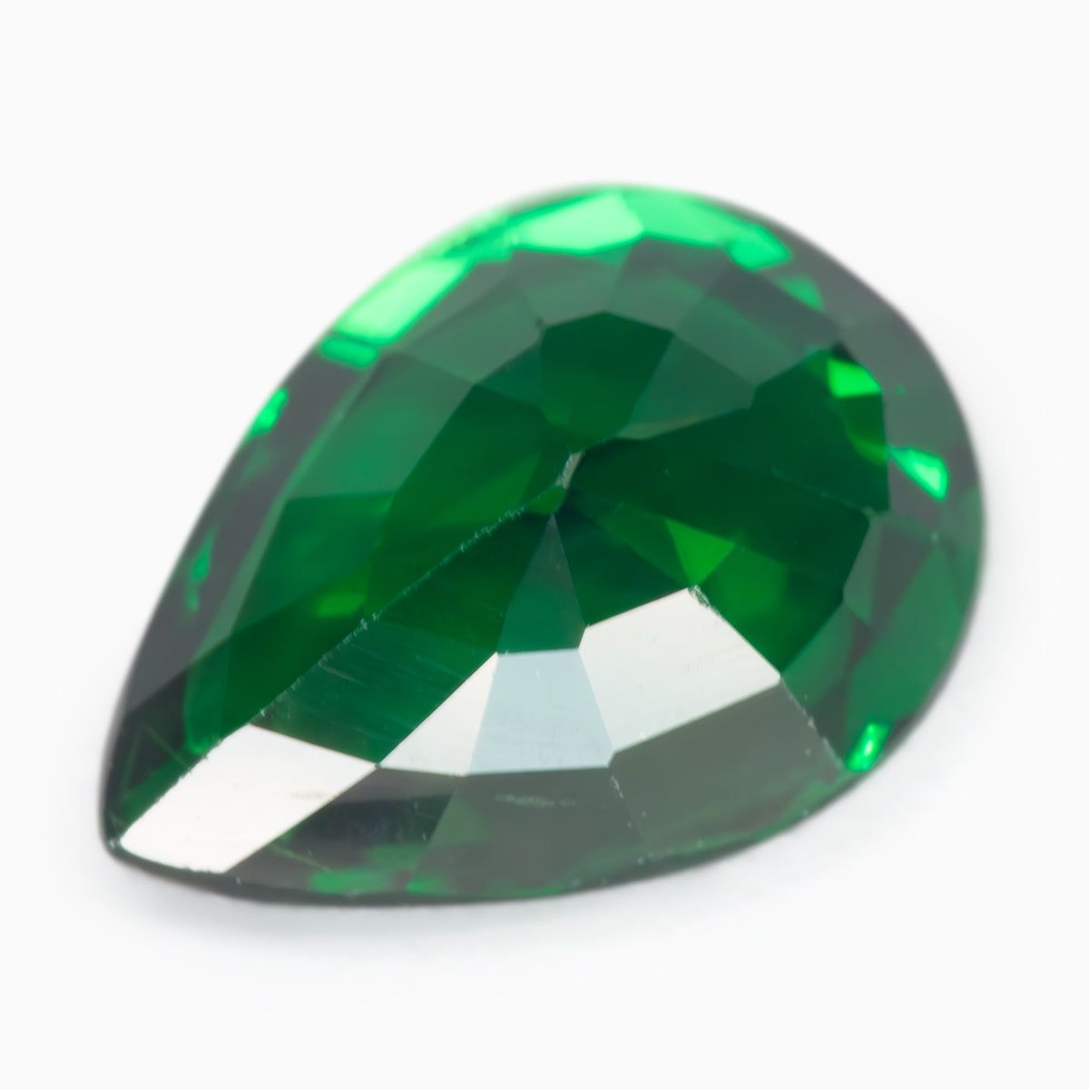 6.95x5.03mm Pear-Shape Tsavorite Garnets (TSP75T)