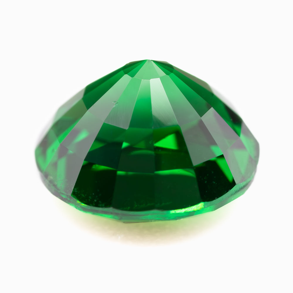 6.52mm Round Tsavorite Garnet Certificated (TSR002)