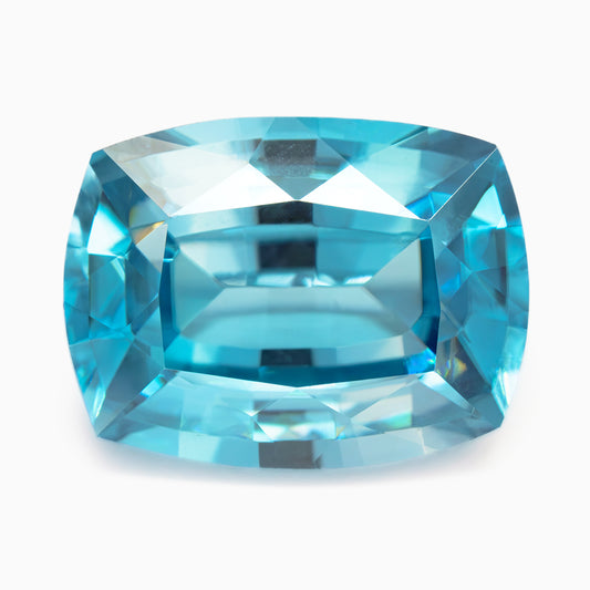 10.86x8.24mm Cushion Blue Zircon (ZICU118)