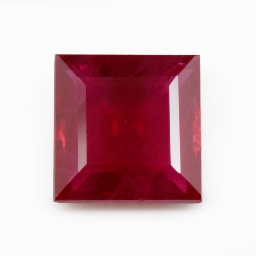 6.25mm Square Ruby (RUQ625)
