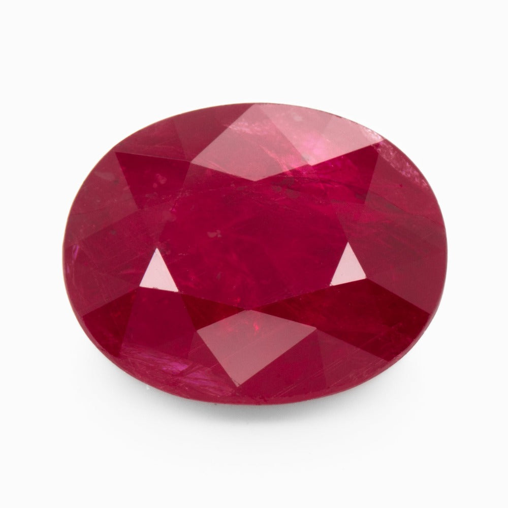10.08x8.08mm Oval Ruby - Certificated (RUV108A)