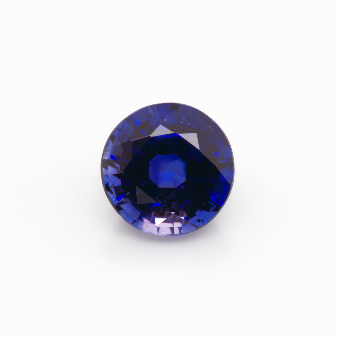 5mm Round Madagascan Sapphire Certificated (SAR108)