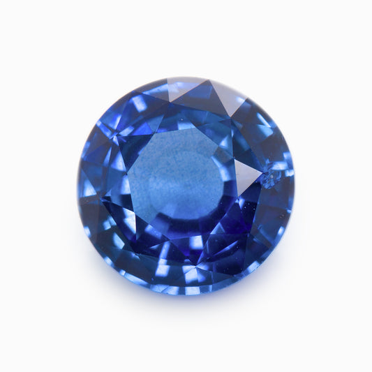 6.12-6.16mm Round Ceylon Sapphire Certificated (SAR112)