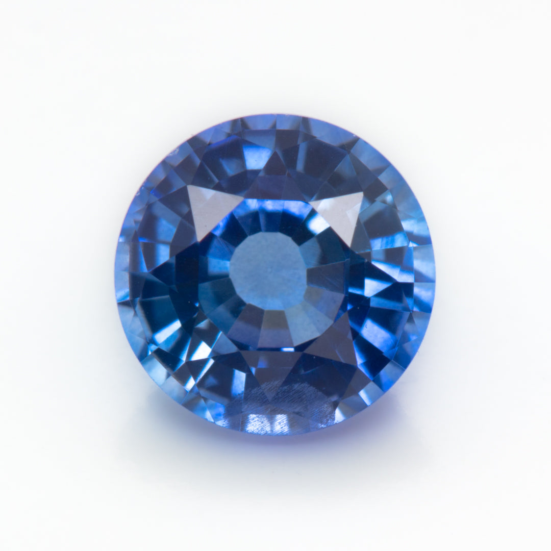6.12-6.09mm Round Ceylon Sapphire Certificated (SAR113)