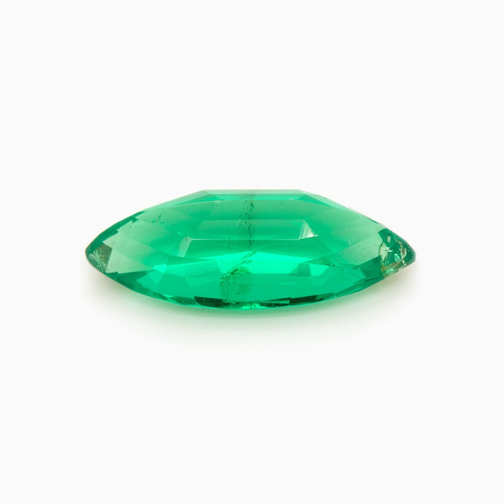 13x5.5mm Marquise Colombian Emerald Certificated (ST2)