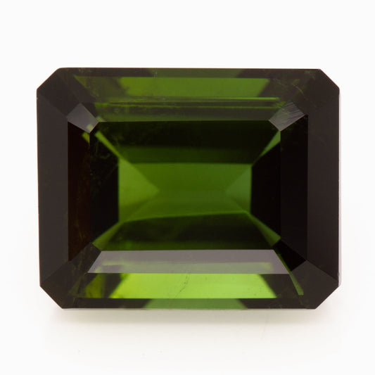 10x8mm Octagonal Green Tourmaline (TOGE108B)