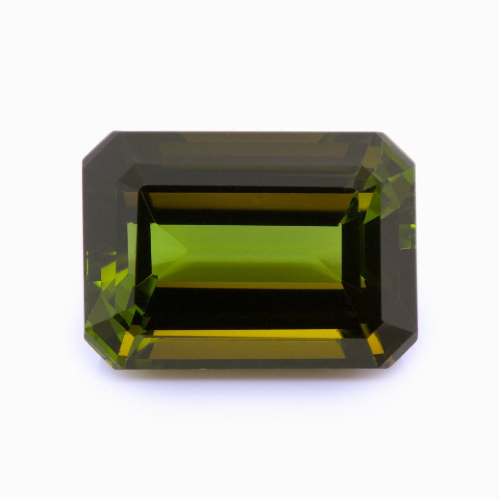 14x10mm Octagonal Green Tourmaline (TOGE1410)
