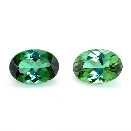 7x5mm Oval Green Tourmaline (TOGV75A)