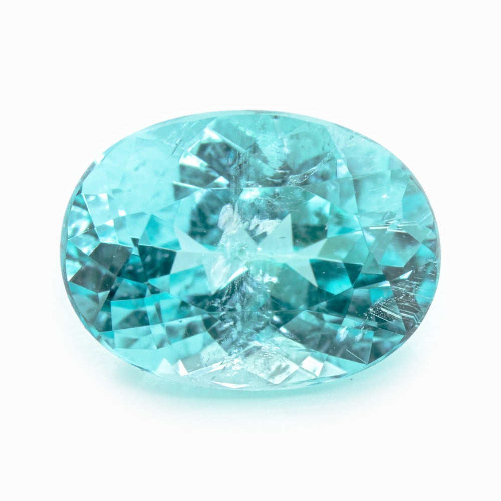 8.3x6.1mm Oval Paraiba Tourmaline (TOPB001)