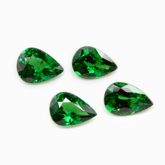 7x5mm Pear-Shape Tsavorite Garnets (TSP75A)