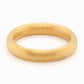 Niessing 4mm Oval Voluminous Shank Profile Ring - 22ct Yellow Gold Silk Matt (AOYNTOV4Y-9)