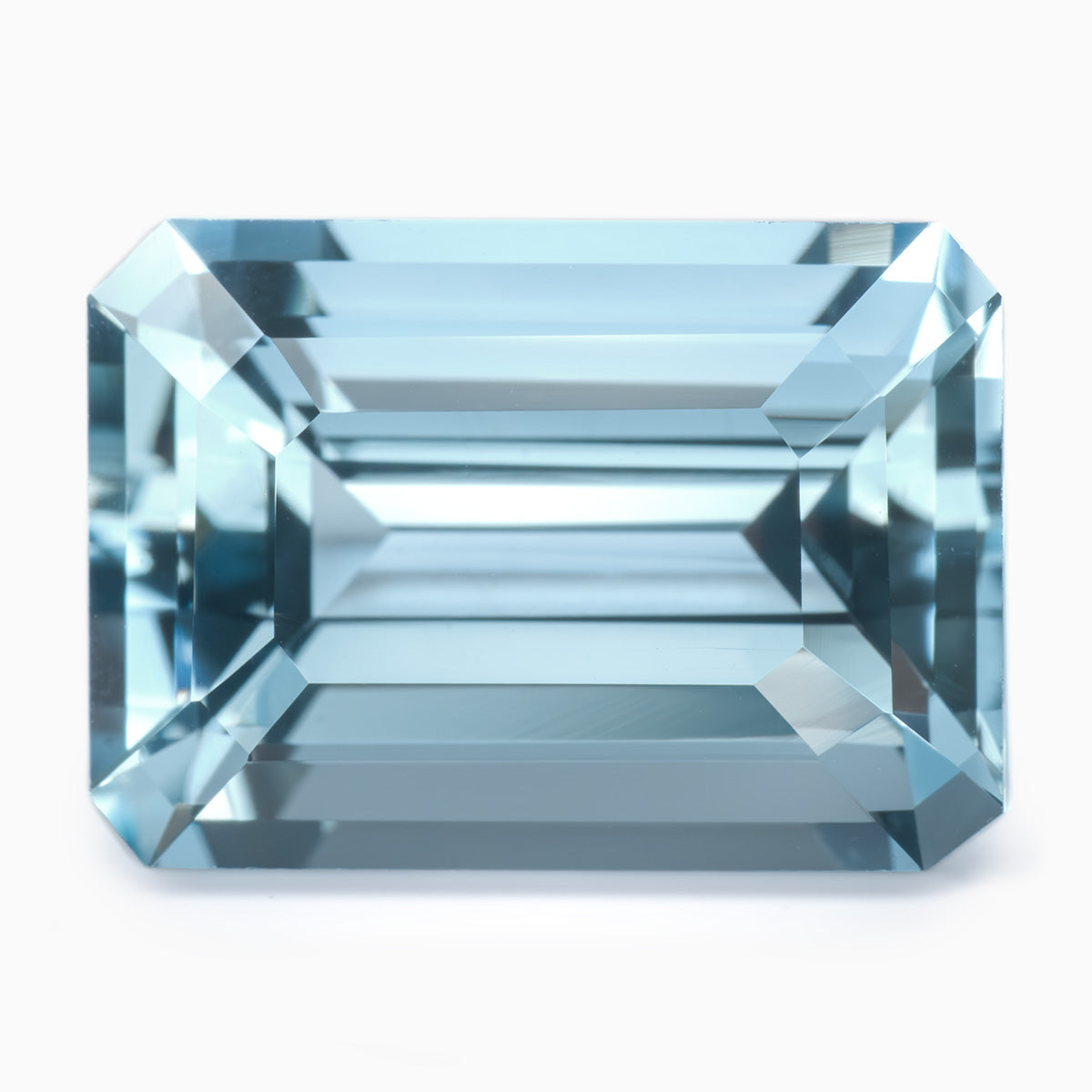 10.97x7.79mm Octagonal Madagascan Aqua - Certificated (AQE007)