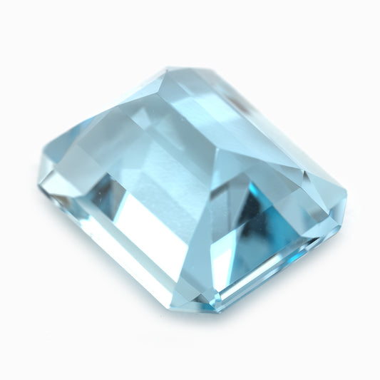9.5x8mm Octagonal Aqua (AQE9580)