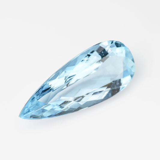 12.69x5.12mm Pear-Shaped Brazilian Aqua (AQP009)
