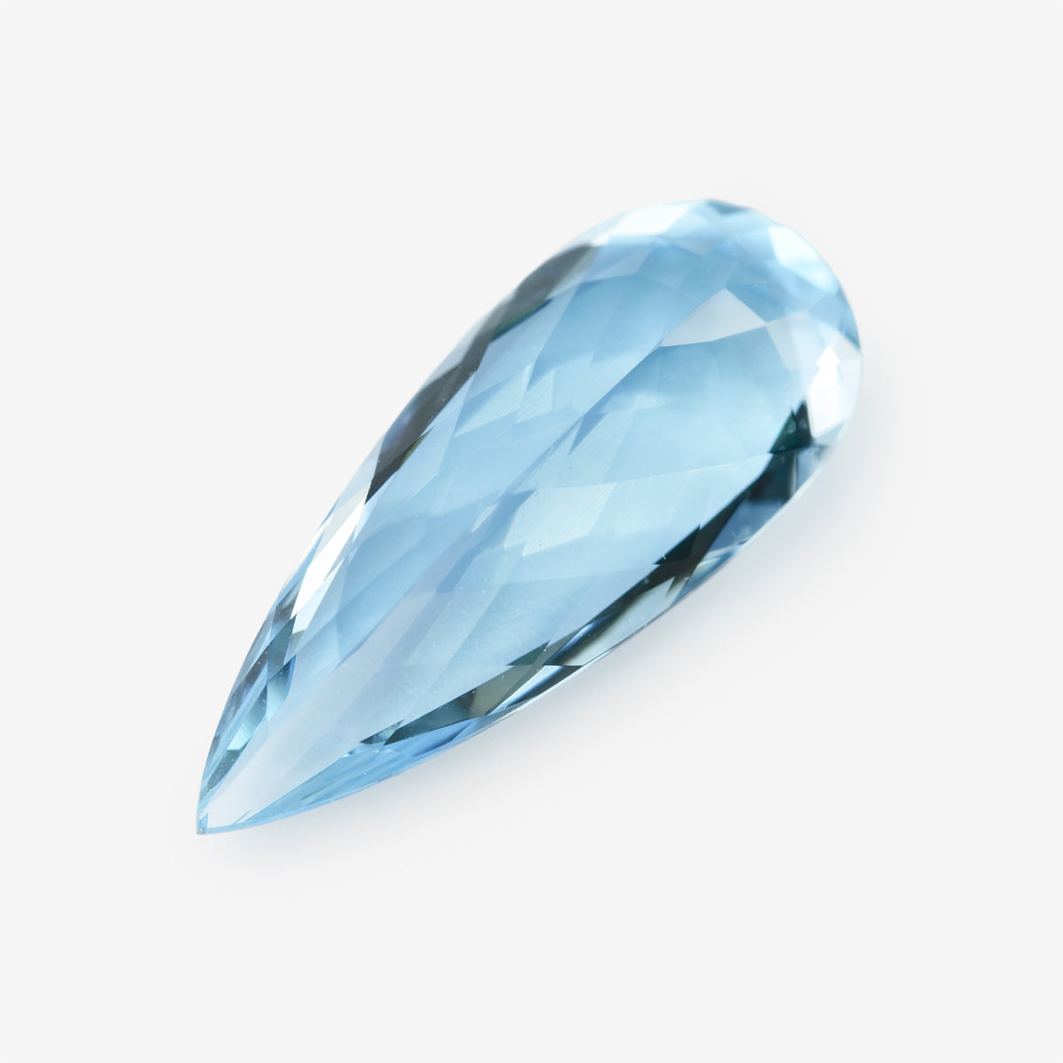 12.69x5.12mm Pear-Shaped Brazilian Aqua (AQP009)