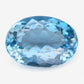 8.36x5.94mm Oval Santa Maria Brazilian Aquamarine (AQV025)
