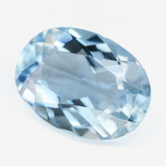 7.00x5.00mm Oval Santa Maria Brazilian Aquamarine (AQV75AA)