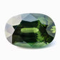 12x8mm Oval Green Zircon (CSXC43)