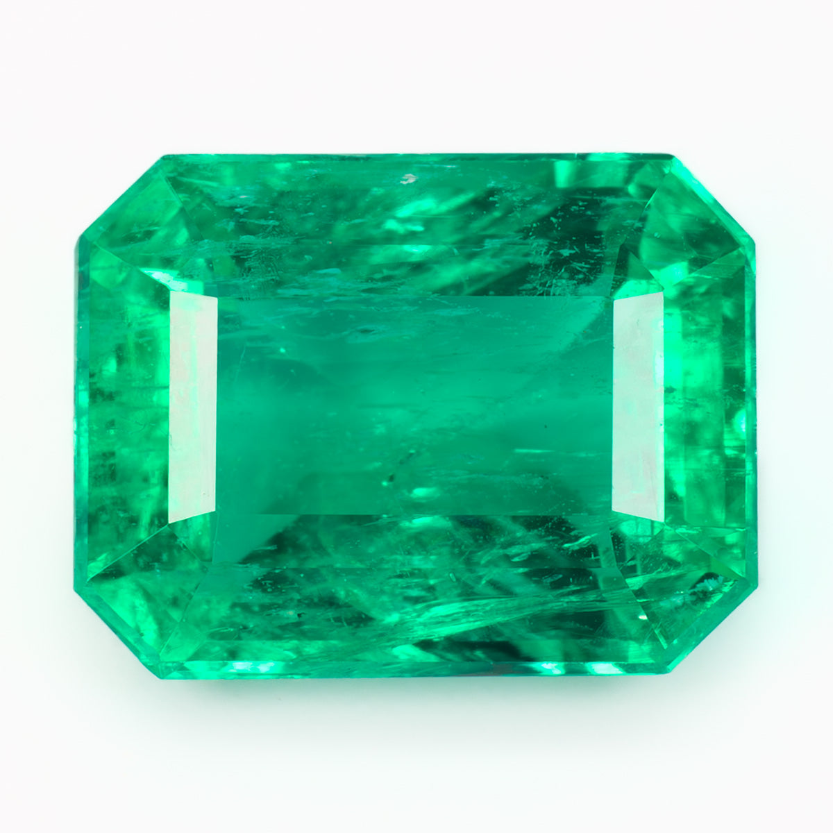 7.93x6.09mm Octagonal Zambian Emerald - Certificated (EME014)