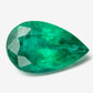 9.59x6.07mm Pear-Shape Emerald - Certificated (EMP011)