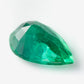 9.59x6.07mm Pear-Shape Emerald - Certificated (EMP011)