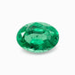 6.79x4.87mm Oval Zambian Emerald - Certificated (EMV124)