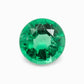 5x4.95mm Round Zambian Emerald - Certificated (EMR013)
