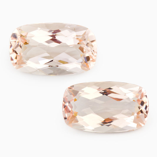 10x6mm Oval Cushion Morganite (MOGCU106)