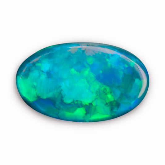 9.5x6mm Oval Black Opal Pair (OPB956)