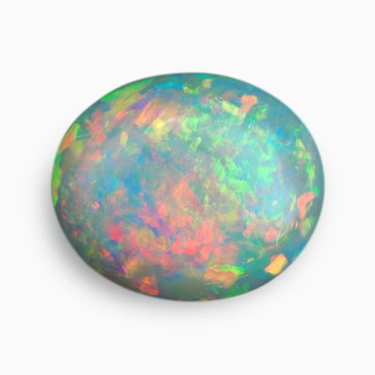 10.01x8.52mm Oval Black Opal (OPBV108MS)