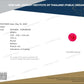 4.95 - 4.92mm Round Ruby - Certificated (RUR013)