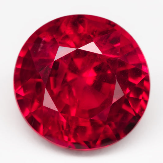 5.00mm Round Mozambique Ruby - Certificated (RUR017)