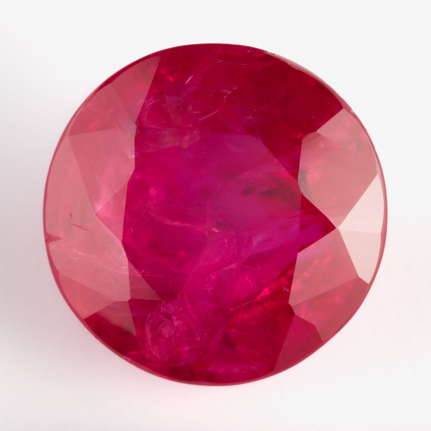 7.06mm Round Ruby - Certificated (RUR044)