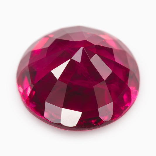 5.93-5.99mm Round Ruby - Certificated (RUR60C)