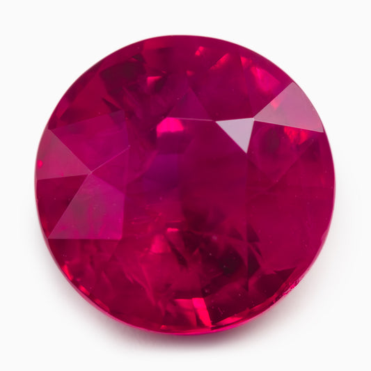 5.93-5.99mm Round Ruby - Certificated (RUR60C)