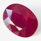 8.14x6.21mm Oval Ruby - Certificated (RUV119)