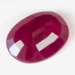 8.14x6.21mm Oval Ruby - Certificated (RUV119)